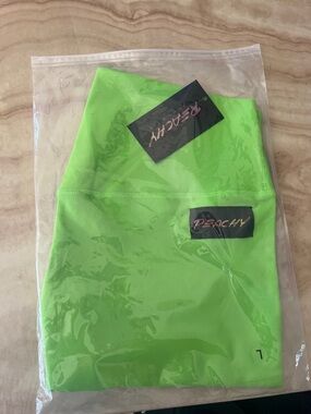 Peachy Women’s CrossFit Shorts in Neon Green